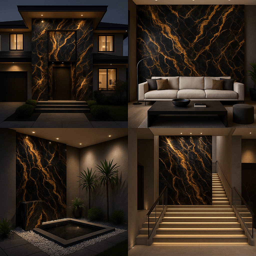 Stone showcase